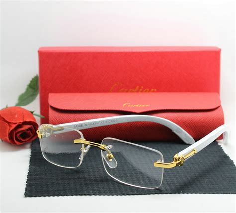 cartier replica clear glasses|best cartier glasses alternative.